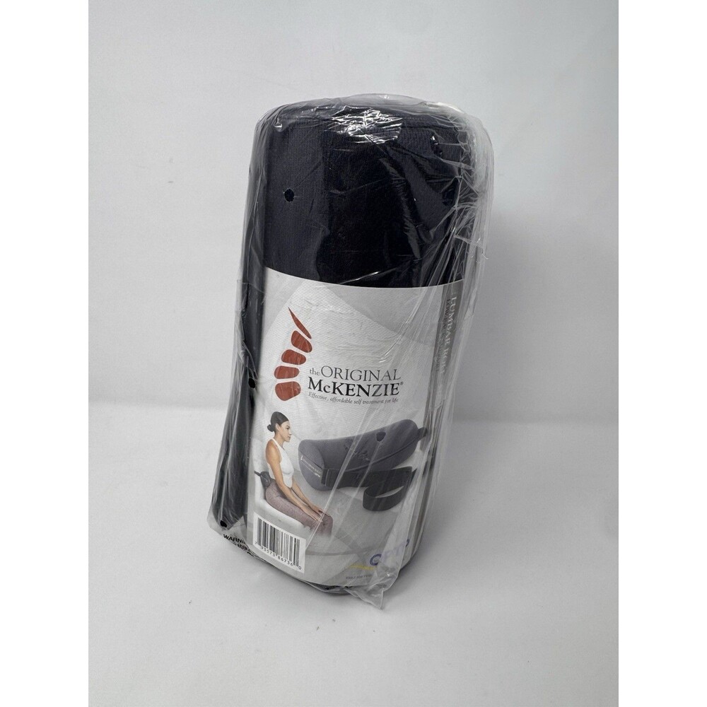 Original McKenzie Lumbar Roll Low Density Back Support Cushion Sealed